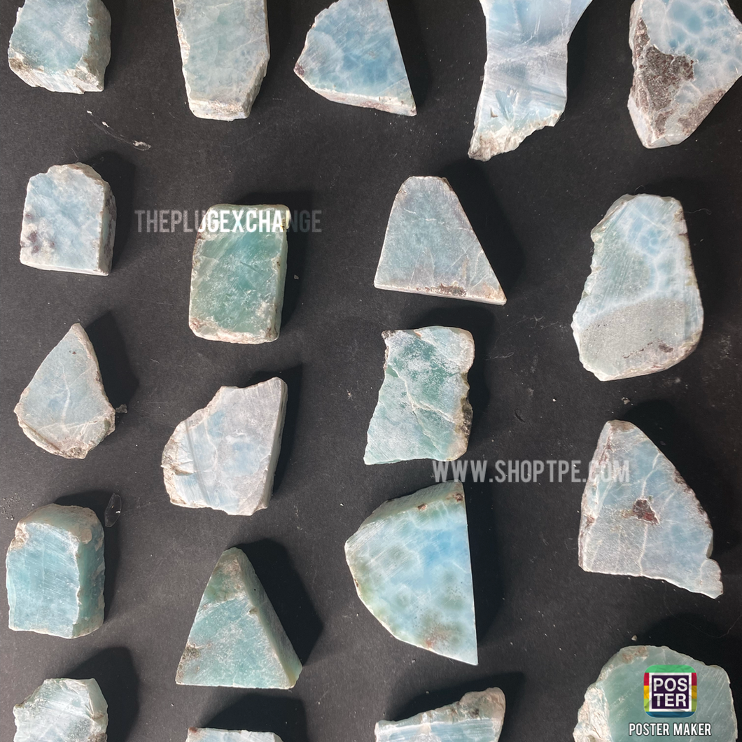 Larimar stone (various sizes)